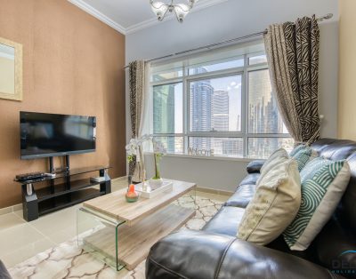 Аккуратный 1BR в Lake City Tower