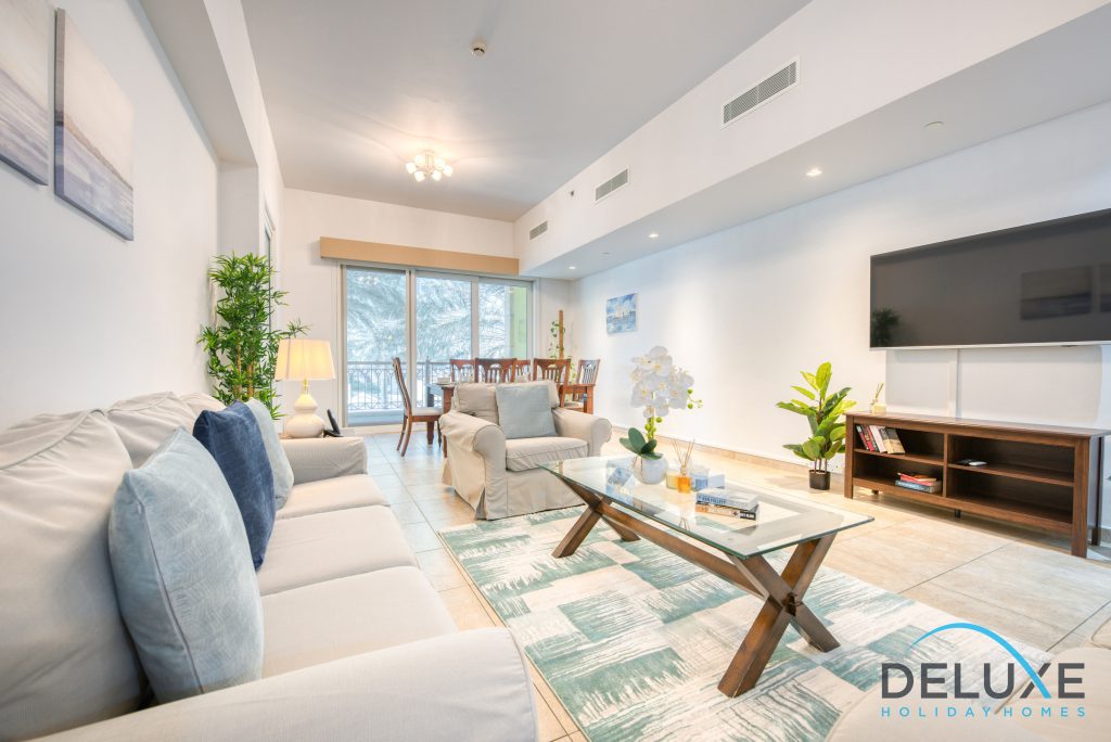 Уютный 2BR в Marina Residence
