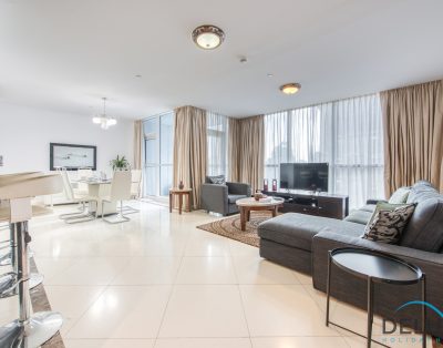 Элегантные двуспальные апартаменты в Marina 23 Dubai Marina