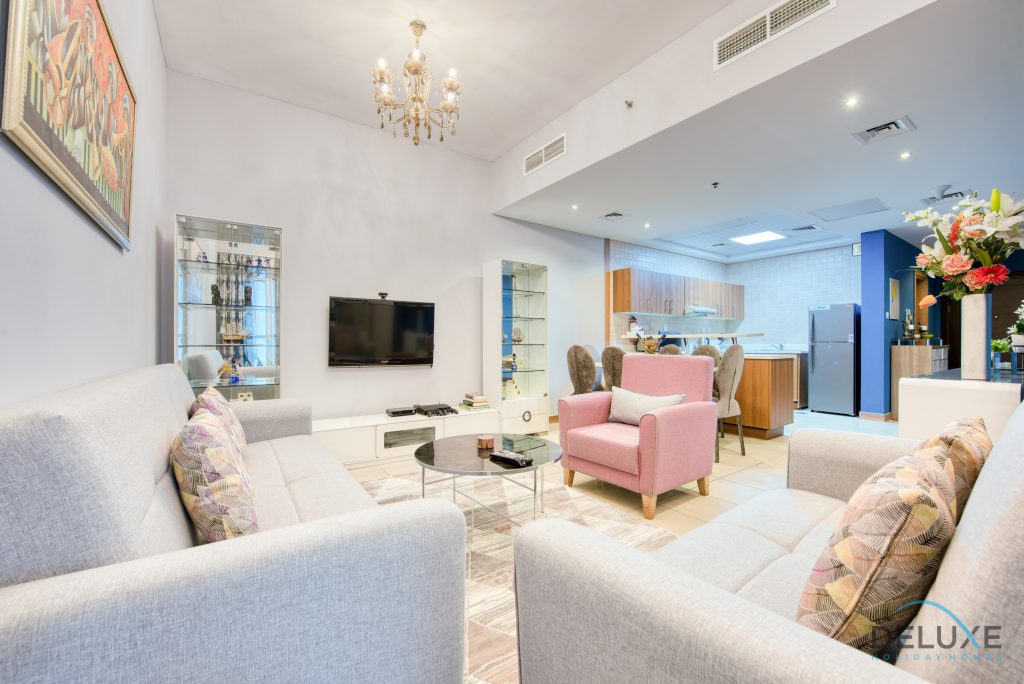 Восхитительный 1BR в Sulafa Tower