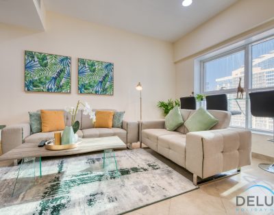 Cozy 2-Bedroom Apartment at Dubai Gate 2, JLT by Deluxe Holiday Homes