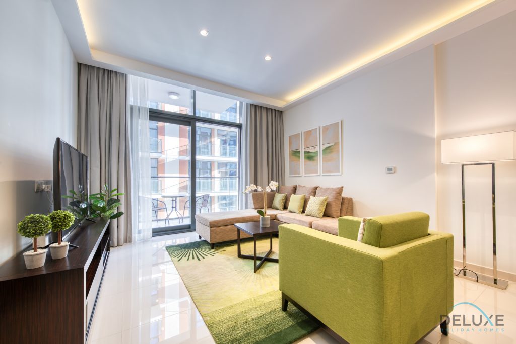 Резиденция в гостиничном стиле рядом с Экспо Сити 1BR Unit, Damac Celestia A
