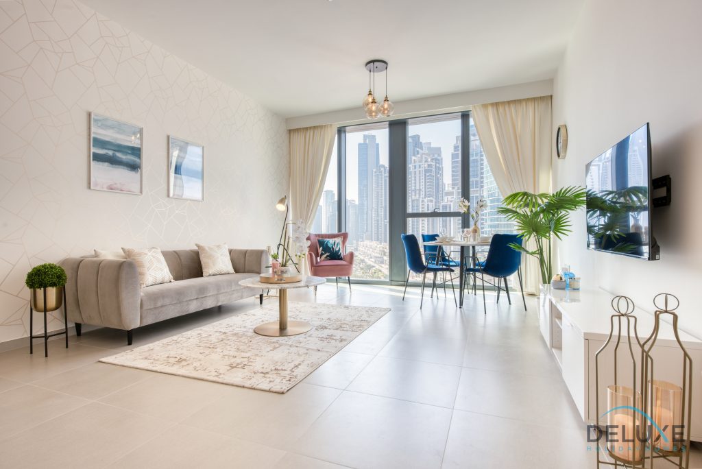 Стильный 1BR в Boulevard Heights 1