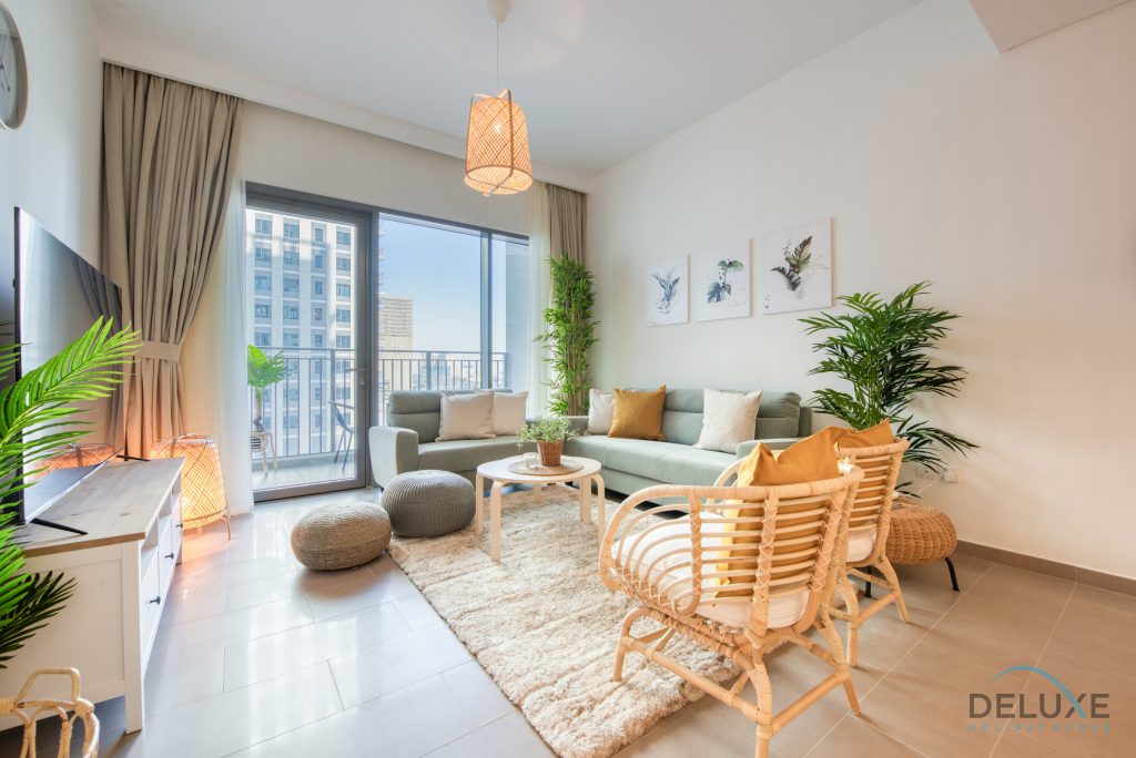 Тропические апартаменты 1BR в Парк Хайтс