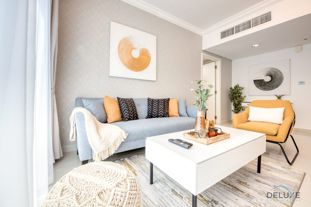 Великолепный 1BR в Executive Bay Tower