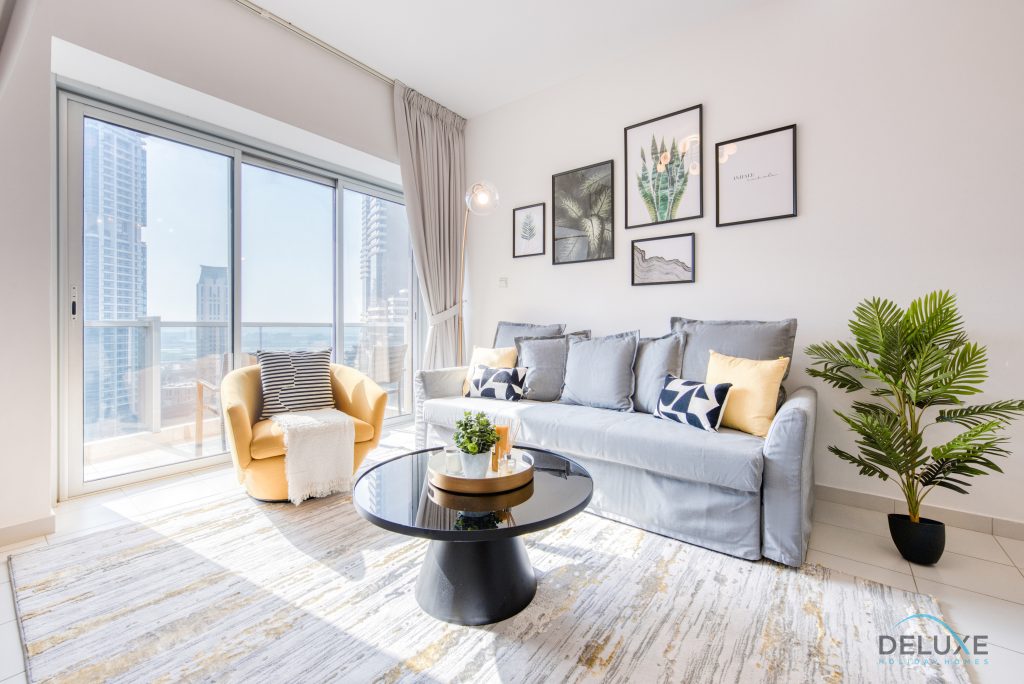 Роскошный 1BR в Marina Towers