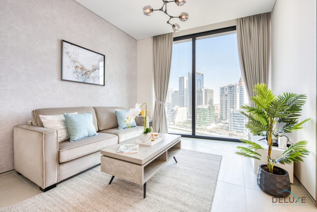 Грациозный 1BR в The Address Residences