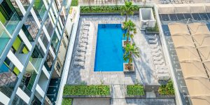 Outdoor Pool at The Pulse Residence