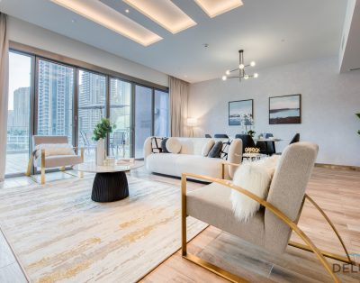 Сияющие апартаменты-лофт с 2 спальнями в The Residence Marina Gate 2 Dubai Marina