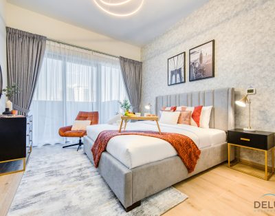 Очаровательная студия в Azizi Aura Residences Downtown Jebel Ali