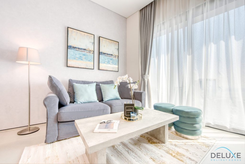 Возвышенный 1BR в The Address Residences