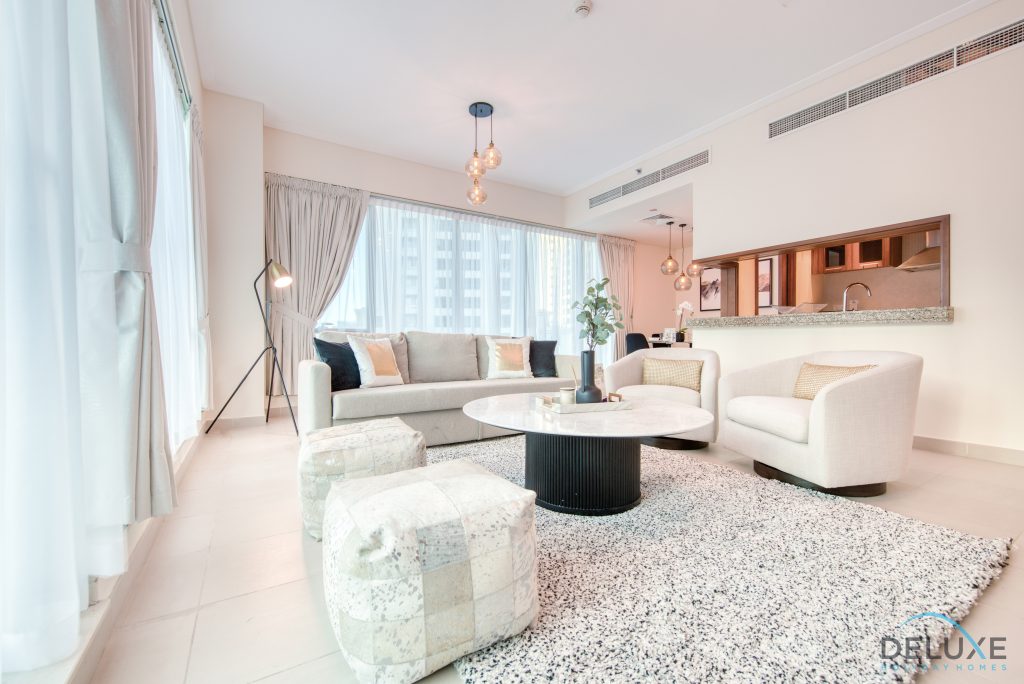Светлый 1BR в Attesa Tower