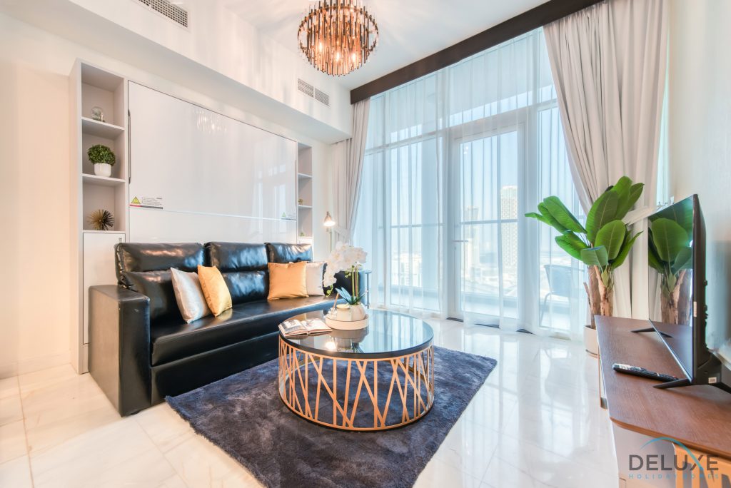 Классический 1BR в Bayz by Danube