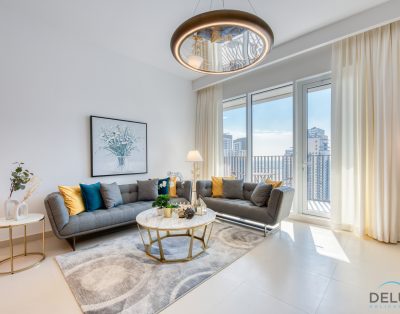 Шикарные двуспальные апартаменты в Creek Horizon 2 Dubai Creek Harbour