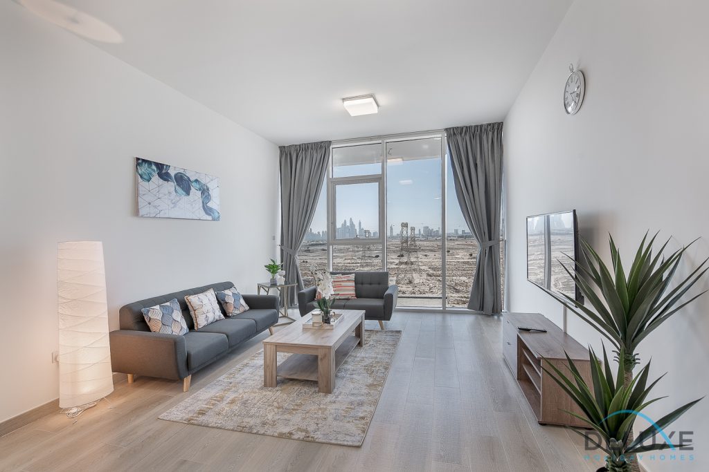 Изящный 1BR в Bloom Tower B