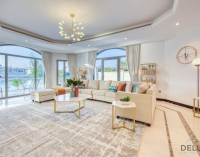 Завораживающая 6-спальная вилла в Frond E Palm Jumeirah