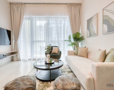 Спокойный 1BR в Bay Central 2