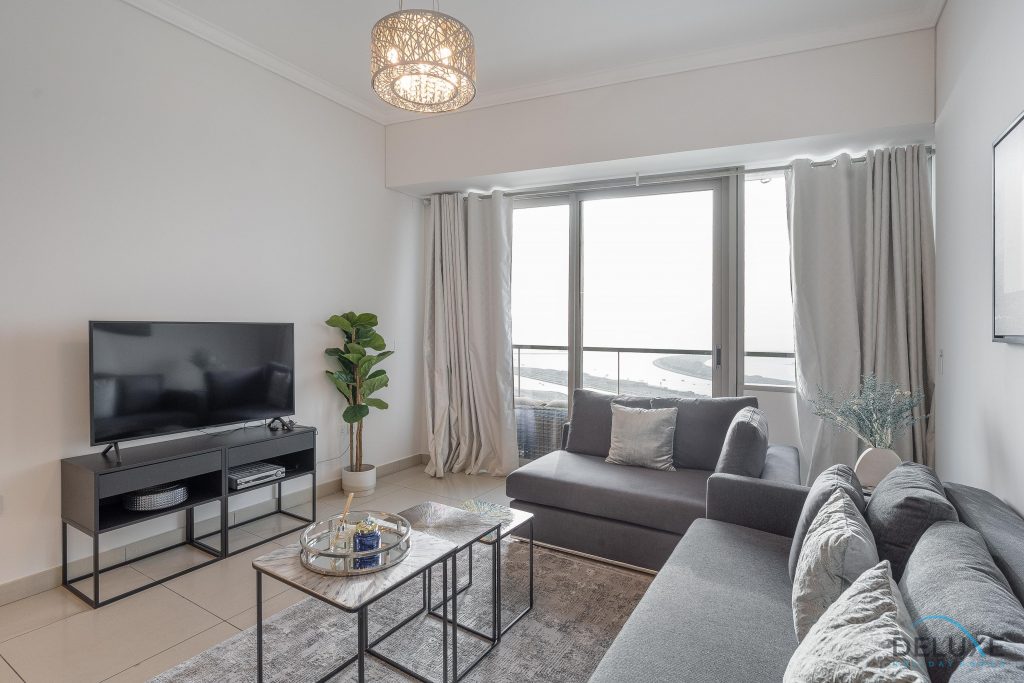 Пейзажный 1BR в Ocean Heights