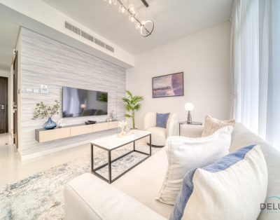 Веселый таунхаус 3BR в DAMAC Hills 2