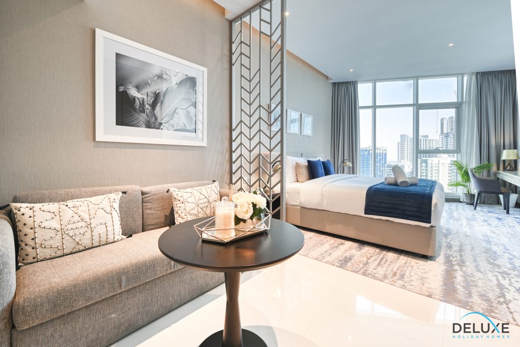 Тихая студия в DAMAC Privé