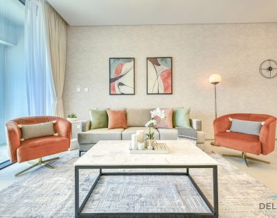 Люксовые трехспальные апартаменты + комната помощника в Jumeirah Gate Tower JBR