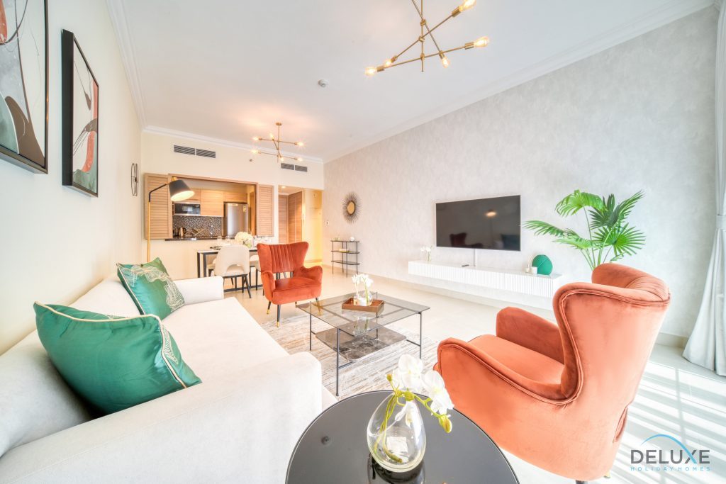Cordial 1BR + комната ассистента по адресу Камар 10