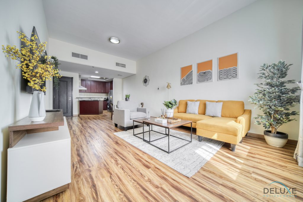 Приятный 1BR на Средиземном море