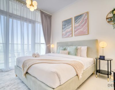 Спокойная студия в Carson C DAMAC Hills Dubailand