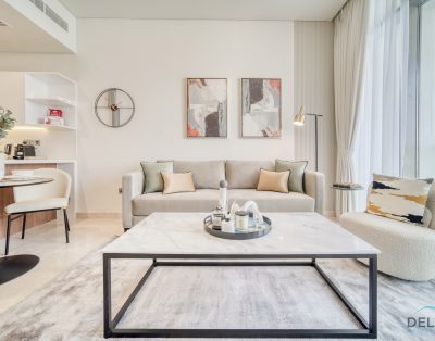 Уютные апартаменты с 1 спальней в Anwa By Omniyat Dubai Maritime City