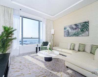 Впечатляющий 1BR в The Palm Tower