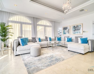 Magnificent 5BR Villa with Assistant’s room at Palm Jumeirah