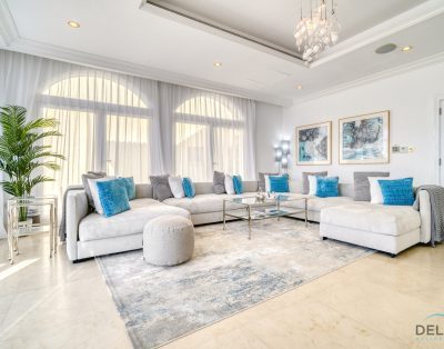 Прекрасная вилла с 5 спальнями и комнатой для помощника в районе Palm Jumeirah