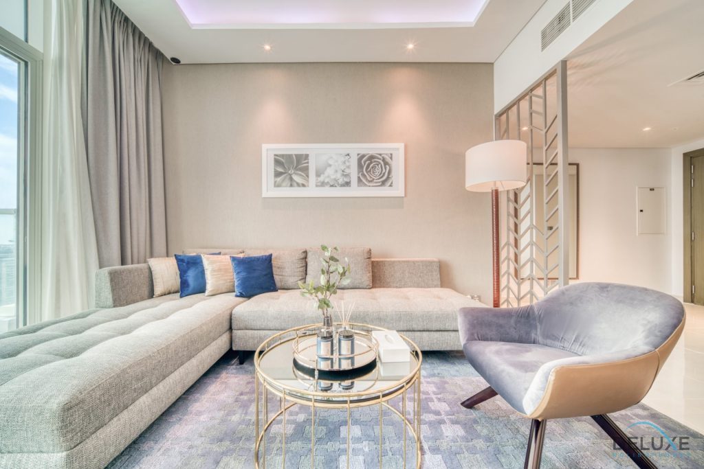 شقة هادئة بغرفتي نوم في DAMAC Privé B
