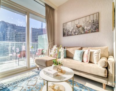 Scenic 1BR at Reva Residences Business Bay