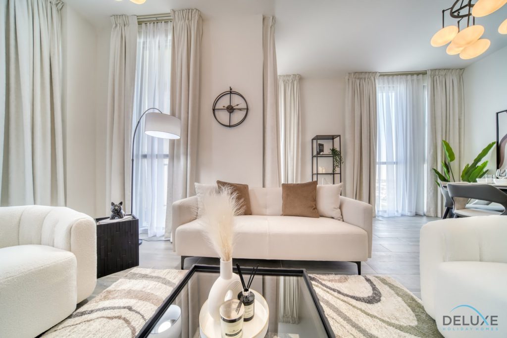 Гармоничная 2BR с комнатой помощника в Mesk 1 Midtown