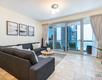 Sophisticated 3BR w/ Assistant’s Room at Al Fattan Marine Towers 2 JBR