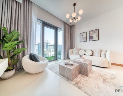 Изысканная 1-спальная квартира с комнатой для помощника в Vida Residences Dubai Marina
