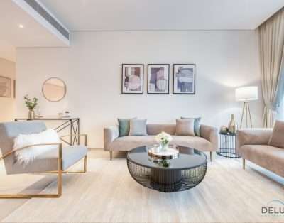 Нетронутая 2BR с комнатой помощника в The Address Residences