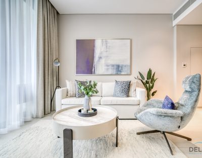 Идиллический 1BR в The Address Residences