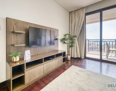 спокойный 1br в royal amwaj residences north