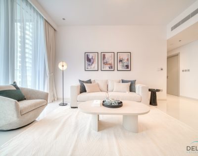 Изысканный 1BR в Beach Isle Tower 2 Emaar Beachfront