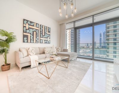 Великолепный 2BR в Beach Vista Tower 1 Emaar Beachfront