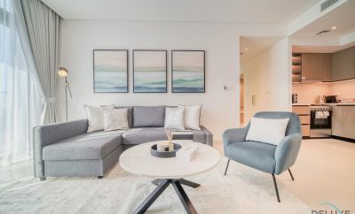 Stylish 2BR at Burj Crown