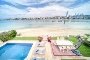 private pool of 6br villa with assistant’s room