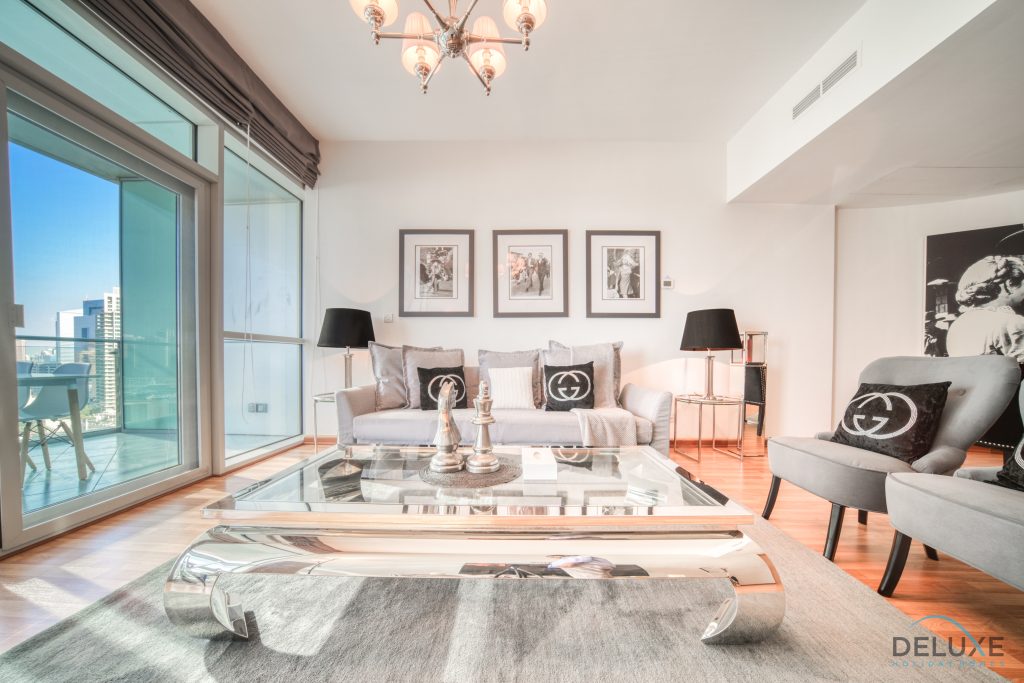 Современный 1BR в Marina Terrace Tower