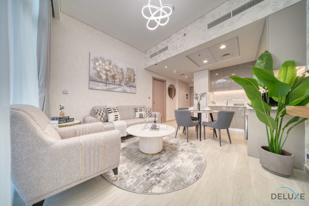 Serene 1BR Apartment in Azizi Riviera 27