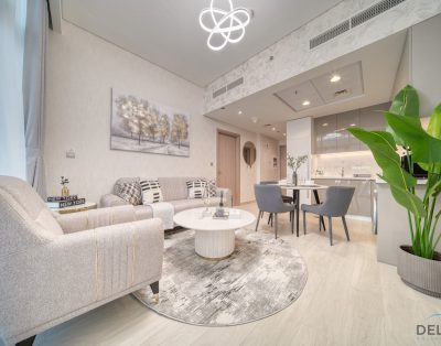Serene 1BR Apartment in Azizi Riviera 27