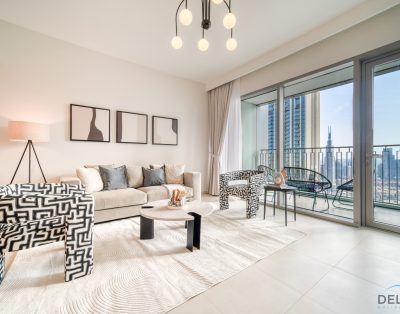 Magnificent 3BR apartment with Assistant Room at Downtown Views II Tower 2