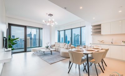 Lavish 3BR Apartment with Assistant Room at Downtown Views II Tower 1