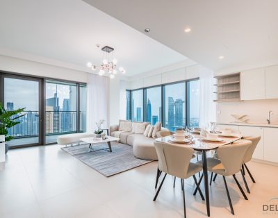 Dazzling 3BR apartment with Assistant Room at Downtown Views II Tower 1